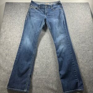Ariat REAL Denim Bootcut Jeans Womens 33XL Blue Mid Rise Boot Extra Long Stitch